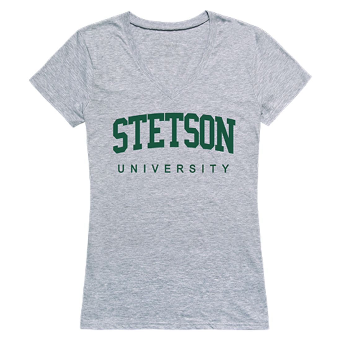 Stetson University Game Day Womens T-Shirt Heather Grey-Campus-Wardrobe