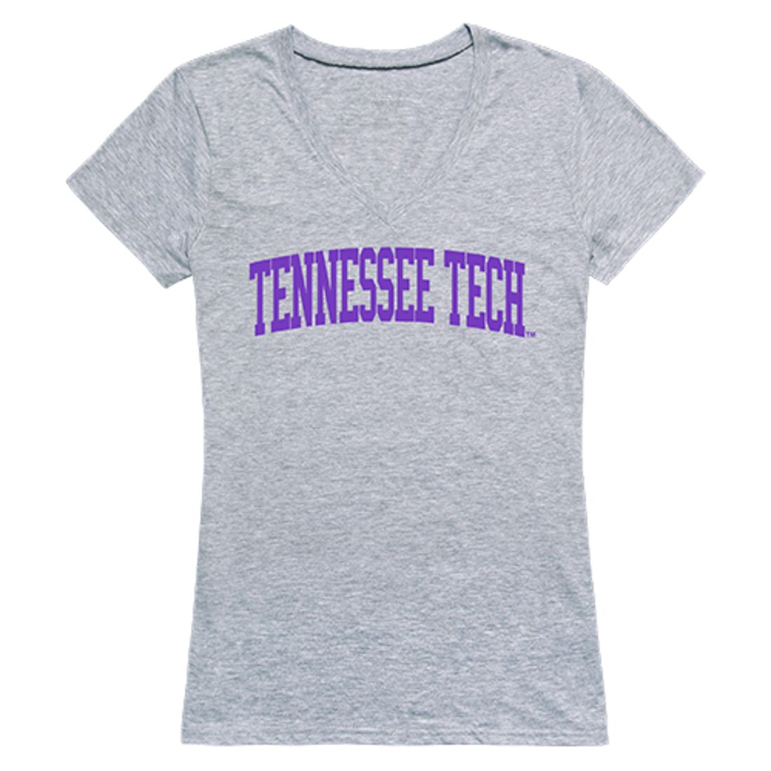TTU Tennessee Tech University Game Day Womens T-Shirt Heather Grey-Campus-Wardrobe