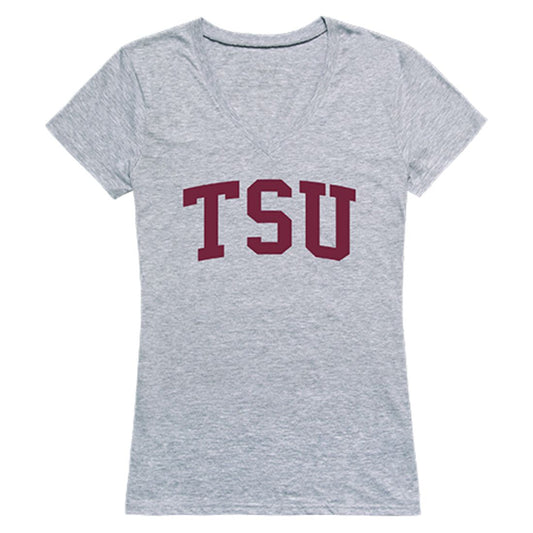TSU Texas Southern University Game Day Womens T-Shirt Heather Grey-Campus-Wardrobe