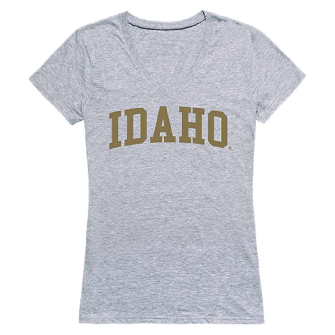 University of Idaho Game Day Womens T-Shirt Heather Grey-Campus-Wardrobe
