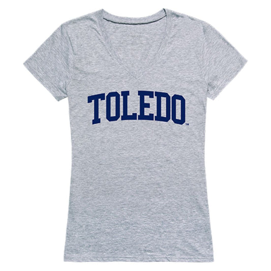 University of Toledo Game Day Womens T-Shirt Heather Grey-Campus-Wardrobe