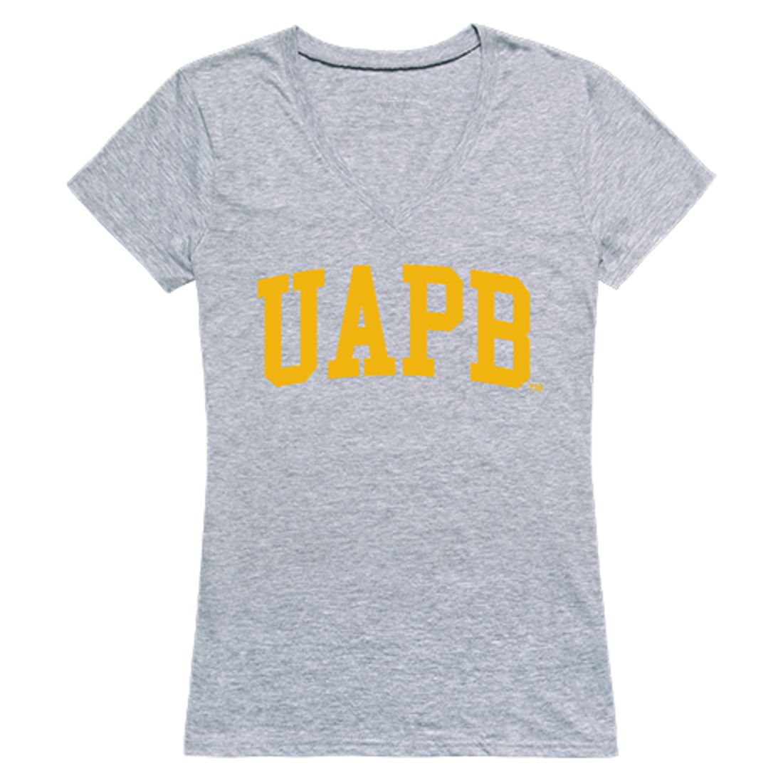 UAPB University of Arkansas Pine Bluff Game Day Womens T-Shirt Heather Grey-Campus-Wardrobe