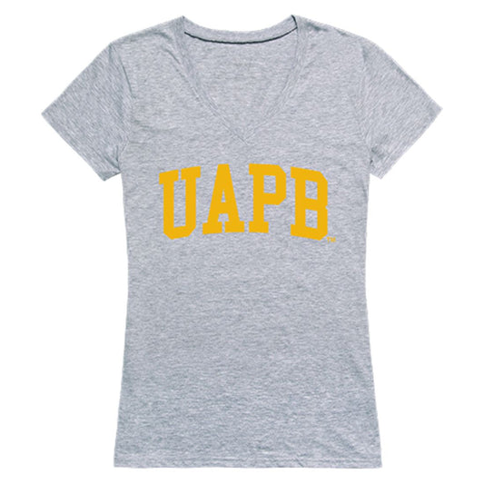 UAPB University of Arkansas Pine Bluff Game Day Womens T-Shirt Heather Grey-Campus-Wardrobe