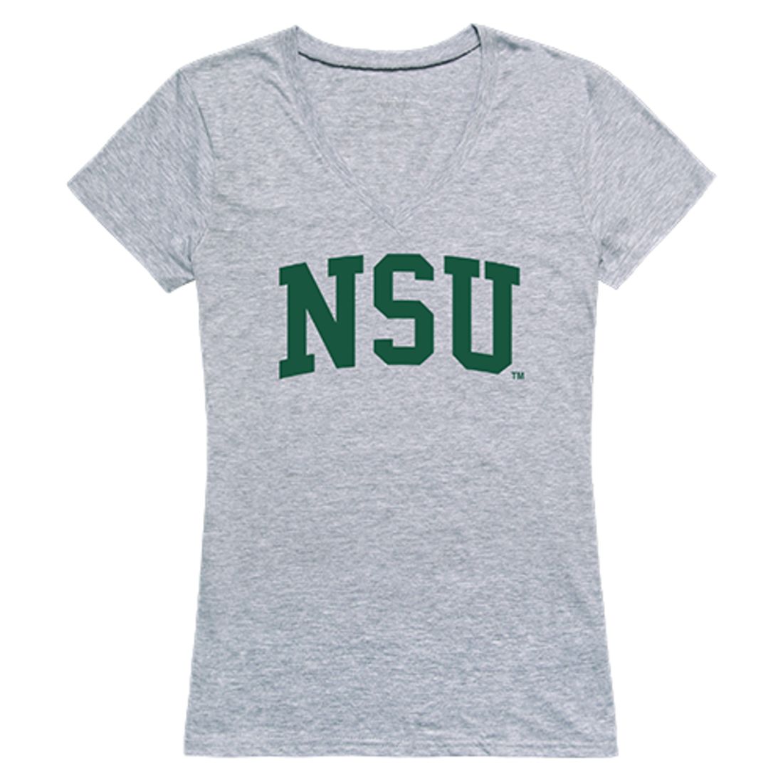 NSU Northeastern State University Game Day Womens T-Shirt Heather Grey-Campus-Wardrobe