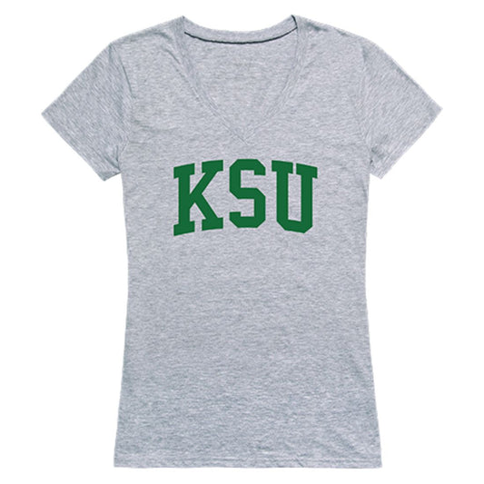 KYSU Kentucky State University Game Day Womens T-Shirt Heather Grey-Campus-Wardrobe