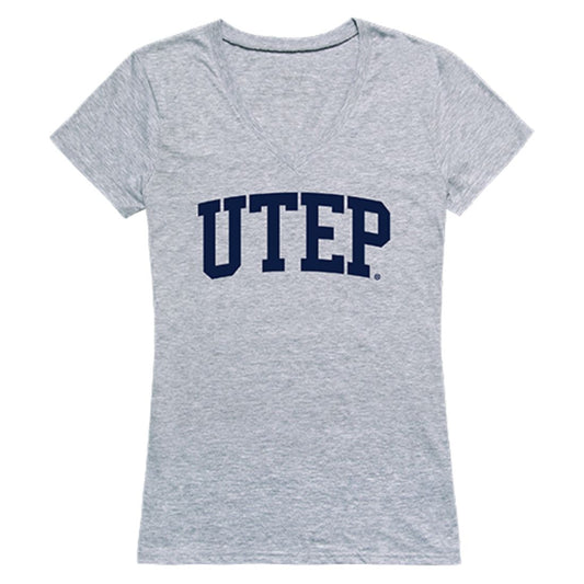 UTEP University of Texas at El Paso Game Day Womens T-Shirt Heather Grey-Campus-Wardrobe