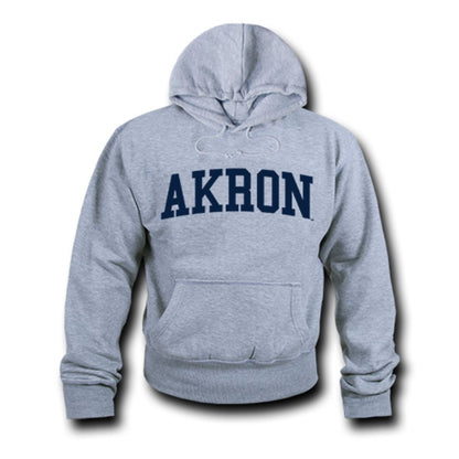 University of Akron Game Day Hoodie Sweatshirt Heather Grey-Campus-Wardrobe