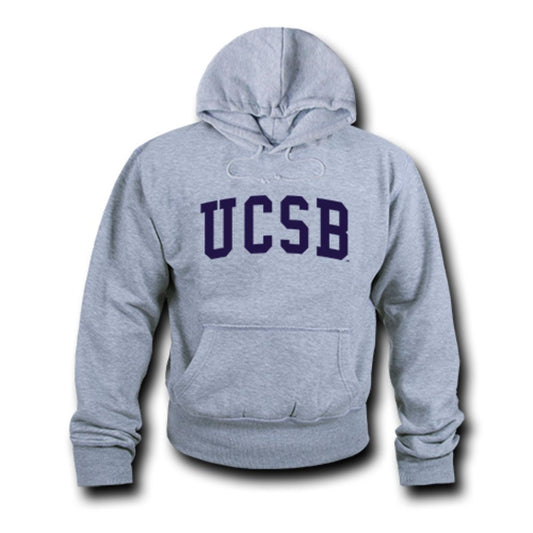 UCSB University of California Santa Barbara Game Day Hoodie Sweatshirt Heather Grey-Campus-Wardrobe
