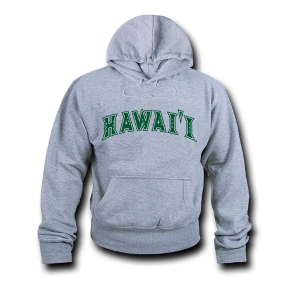 University of Hawaii Rainbow Game Day Hoodie Sweatshirt Heather Grey-Campus-Wardrobe