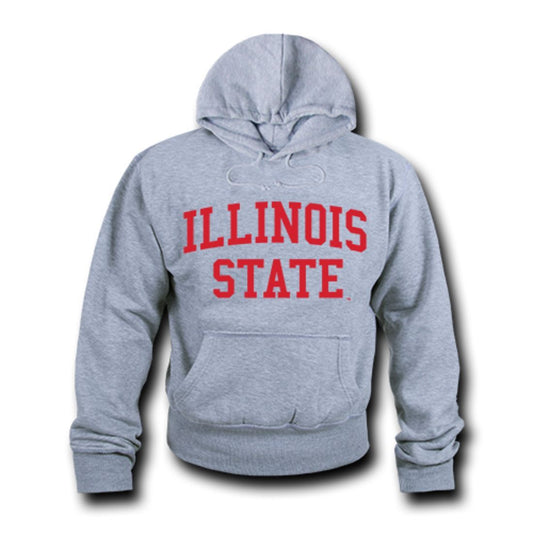 ISU Illinois State University Game Day Hoodie Sweatshirt Heather Grey-Campus-Wardrobe