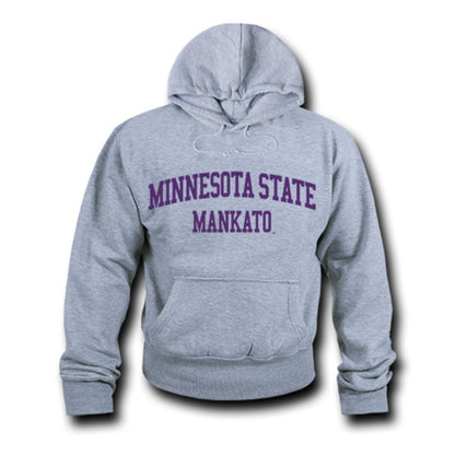 MNSU Minnesota State University Mankato Game Day Hoodie Sweatshirt Heather Grey-Campus-Wardrobe