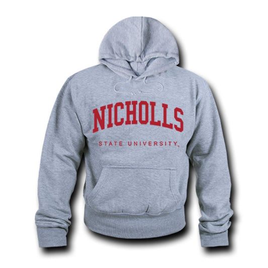 Nicholls State University Game Day Hoodie Sweatshirt Heather Grey-Campus-Wardrobe