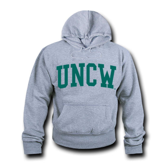 UNCW University of North Carolina Wilmington Game Day Hoodie Sweatshirt Heather Grey-Campus-Wardrobe