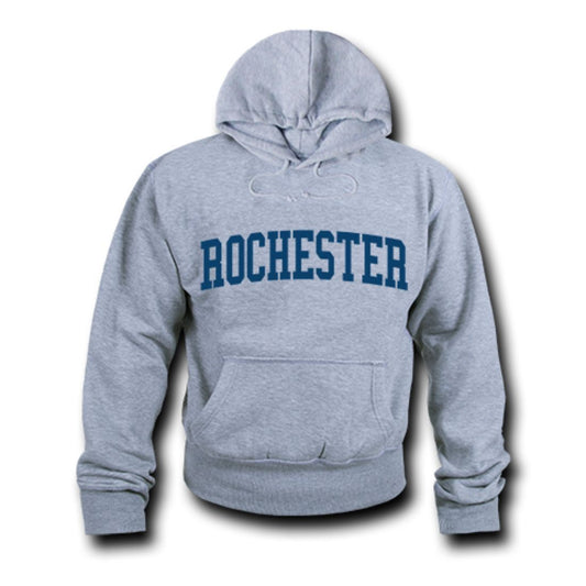 University of Rochester Game Day Hoodie Sweatshirt Heather Grey-Campus-Wardrobe