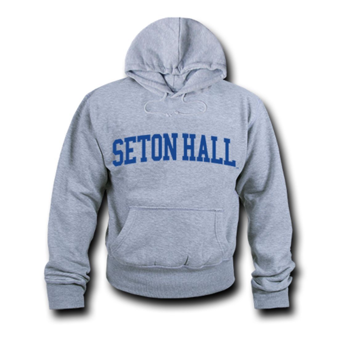 SHU Seton Hall University Game Day Hoodie Sweatshirt Heather Grey-Campus-Wardrobe