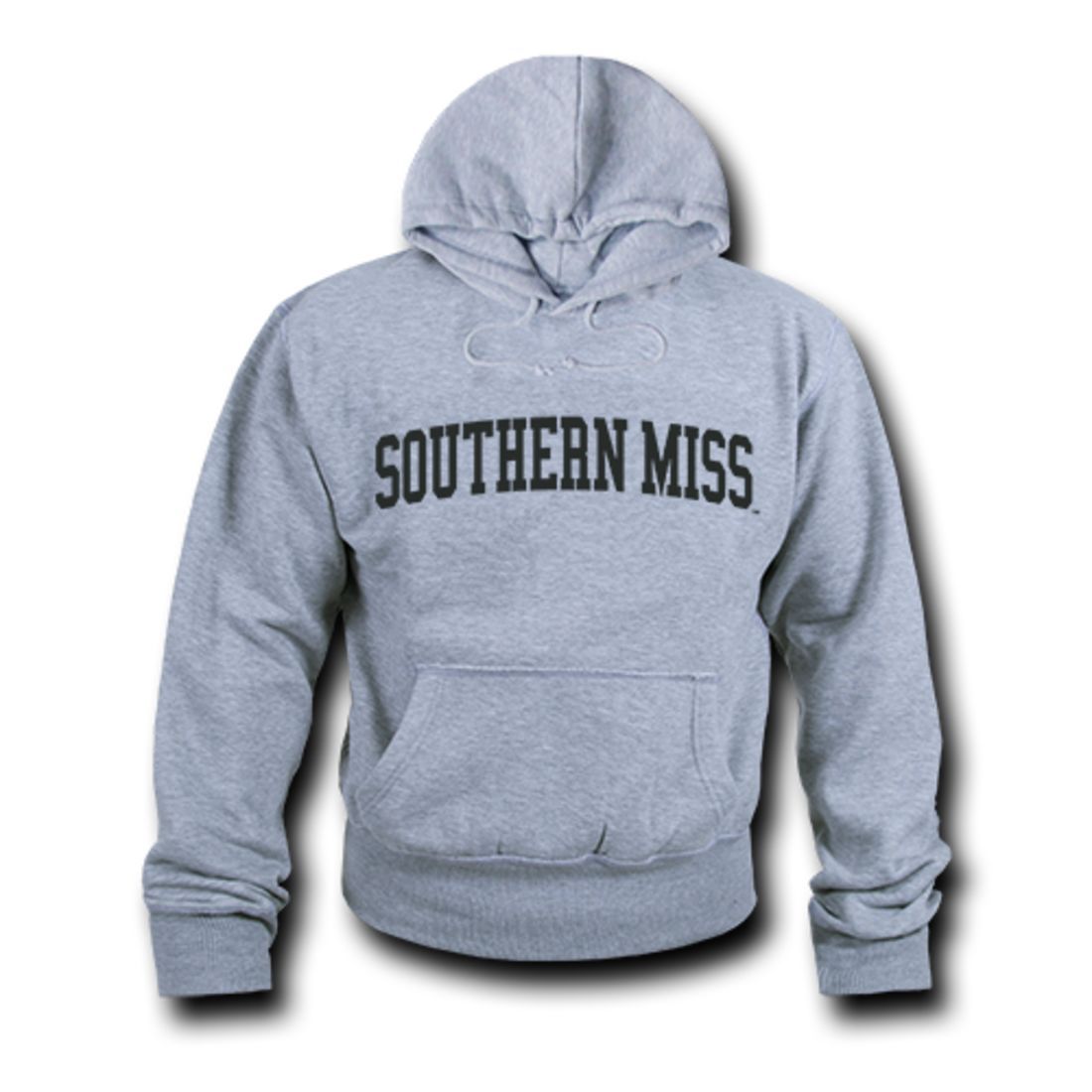 USM University of Southern Mississippi Game Day Hoodie Sweatshirt Heather Grey-Campus-Wardrobe