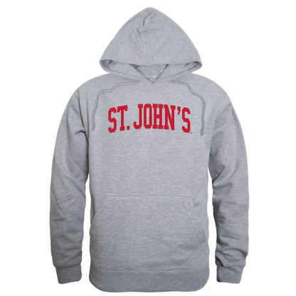 NCAA St JohnS University Hoodie Sweatshirt Gameday Fleece Pullover Heather Grey-Campus-Wardrobe