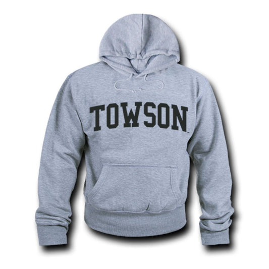 TU Towson University Game Day Hoodie Sweatshirt Heather Grey-Campus-Wardrobe