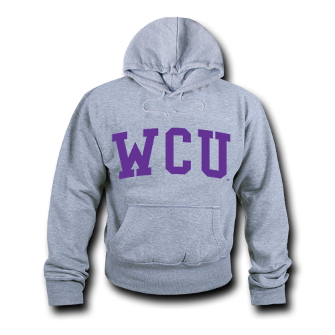 WCU Western Carolina University Game Day Hoodie Sweatshirt Heather Grey-Campus-Wardrobe