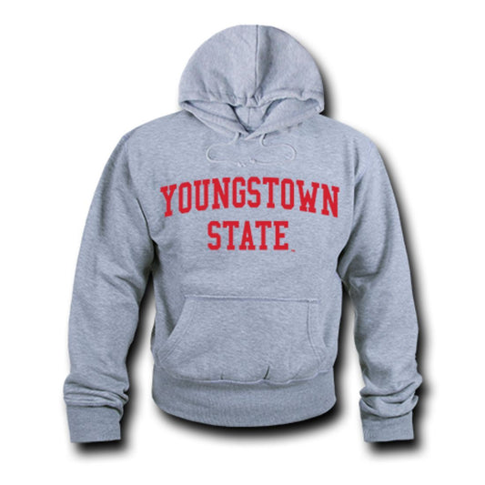 YSU Youngstown State University Game Day Hoodie Sweatshirt Heather Grey-Campus-Wardrobe