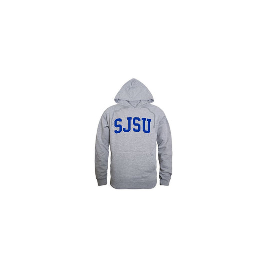 SJSU San Jose State University Spartans Game Day Hoodie Sweatshirt Heather Grey-Campus-Wardrobe