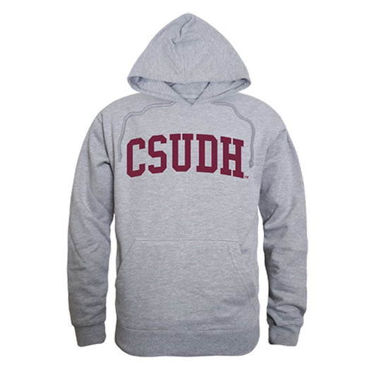 CSUDH California State University Dominguez Hills Toros Game Day Hoodie Sweatshirt Heather Grey-Campus-Wardrobe