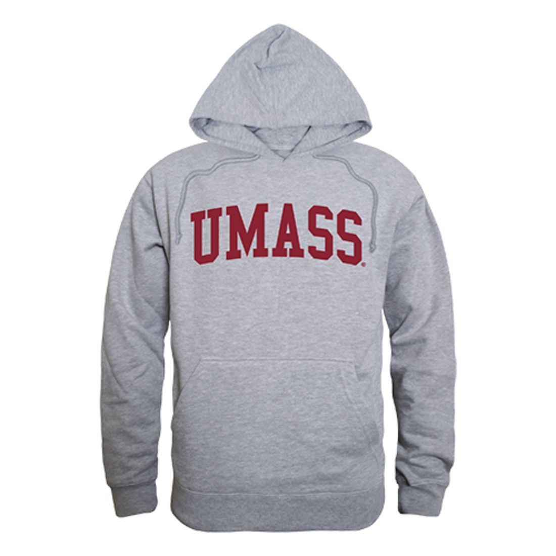 University of Massachusetts Amherst Minuteman Game Day Hoodie Sweatshirt Heather Grey-Campus-Wardrobe