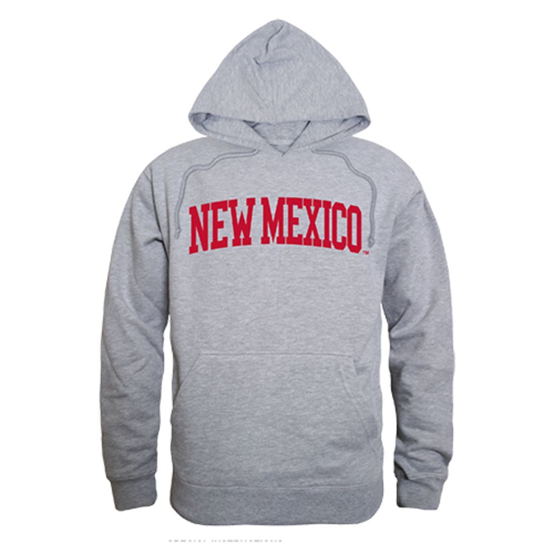 University of New Mexico Lobo Louie Game Day Hoodie Sweatshirt Heather Grey-Campus-Wardrobe