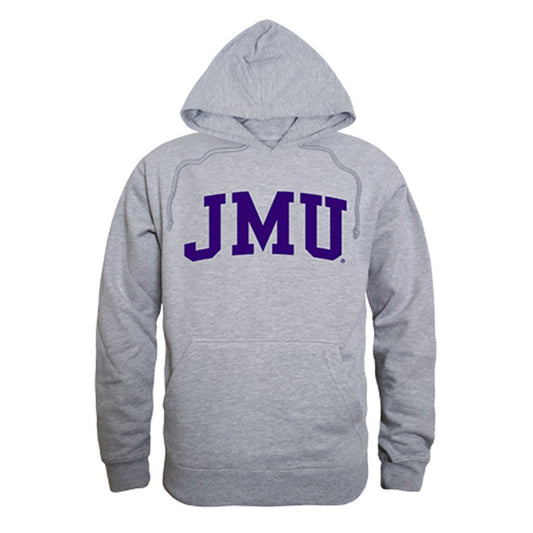 James Madison University Foundation Dukes Game Day Hoodie Sweatshirt Heather Grey-Campus-Wardrobe