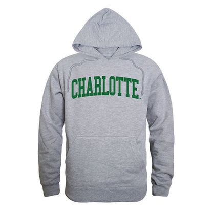 University of North Carolina at Charlotte 49ers Game Day Hoodie Sweatshirt Heather Grey-Campus-Wardrobe