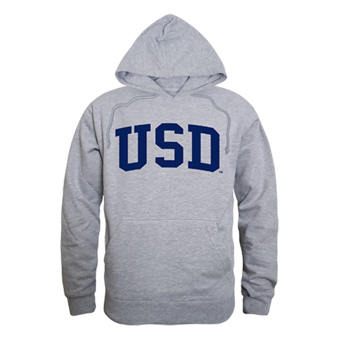 University of San Diego Toreros Game Day Hoodie Sweatshirt Heather Grey-Campus-Wardrobe
