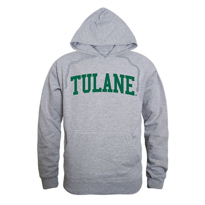 Tulane University Green Wave Game Day Hoodie Sweatshirt Heather Grey-Campus-Wardrobe