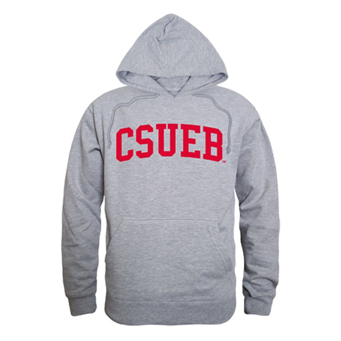 California State University, East Bay Pioneers Game Day Hoodie Sweatshirt Heather Grey-Campus-Wardrobe