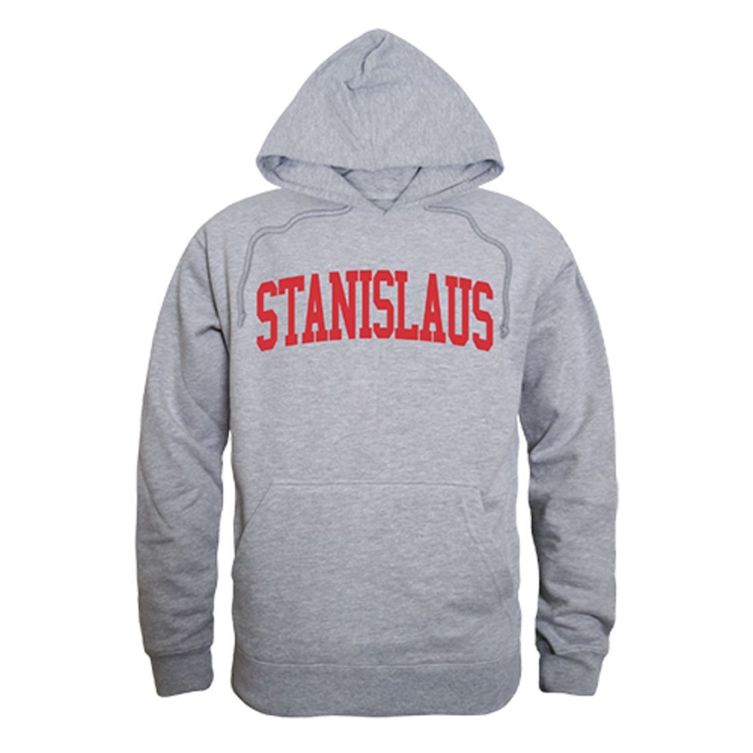 California State University Stanislaus Warriors Game Day Hoodie Sweatshirt Heather Grey-Campus-Wardrobe