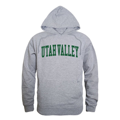 Utah Valley University Wolverines Game Day Hoodie Sweatshirt Heather Grey-Campus-Wardrobe