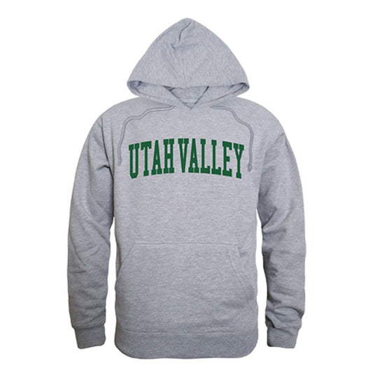 Utah Valley University Wolverines Game Day Hoodie Sweatshirt Heather Grey-Campus-Wardrobe