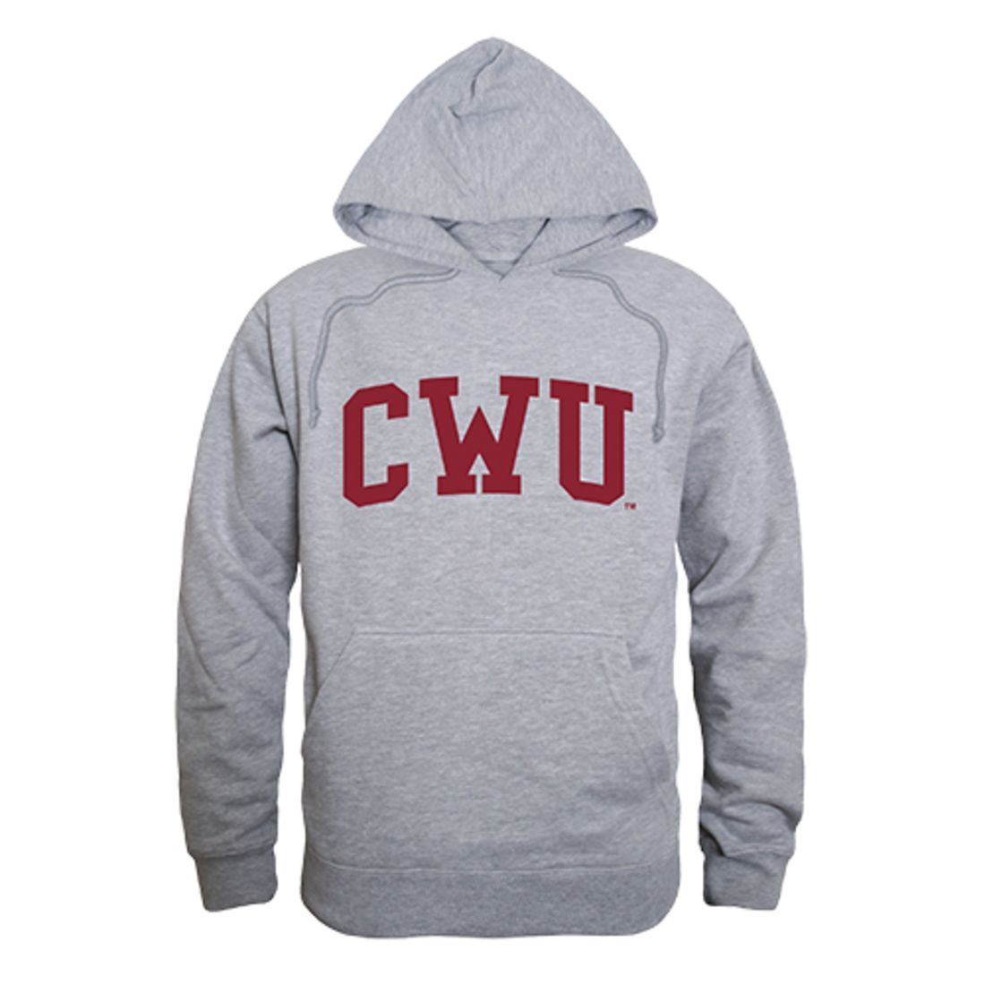 Central Washington University Wildcats Game Day Hoodie Sweatshirt Heather Grey-Campus-Wardrobe