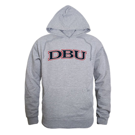 Dallas Baptist University Patriot Game Day Hoodie Sweatshirt Heather Grey-Campus-Wardrobe