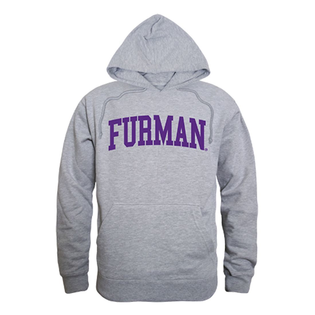 Furman University Paladins Game Day Hoodie Sweatshirt Heather Grey-Campus-Wardrobe