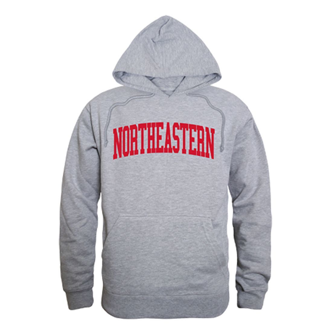 Northeastern University Huskies Game Day Hoodie Sweatshirt Heather Grey-Campus-Wardrobe