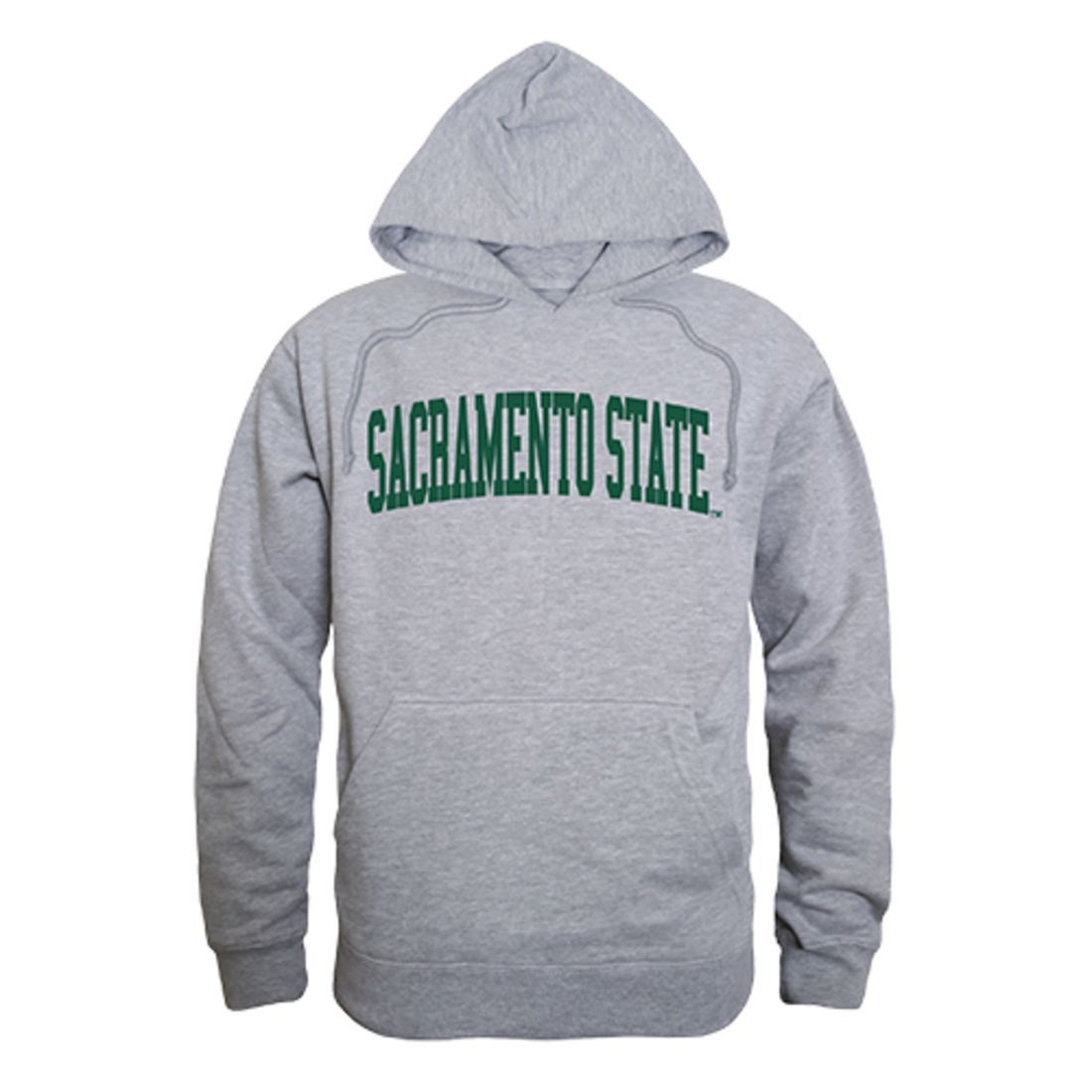 Sacramento State Hornets Game Day Hoodie Sweatshirt Heather Grey-Campus-Wardrobe