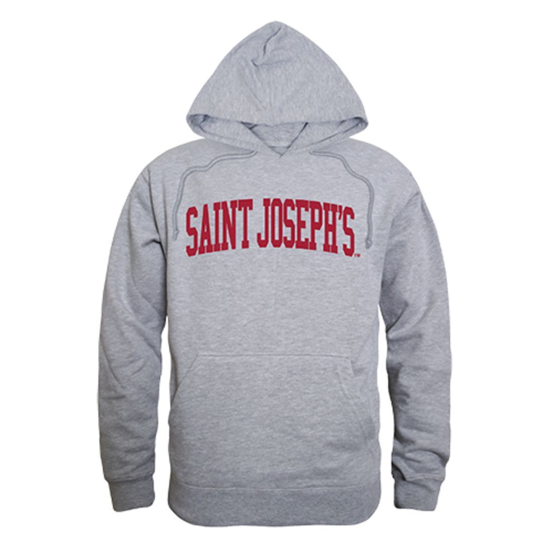 Saint Joseph's University Hawks Game Day Hoodie Sweatshirt Heather Grey-Campus-Wardrobe