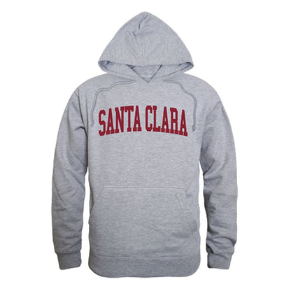 Santa Clara University Broncos Game Day Hoodie Sweatshirt Heather Grey-Campus-Wardrobe