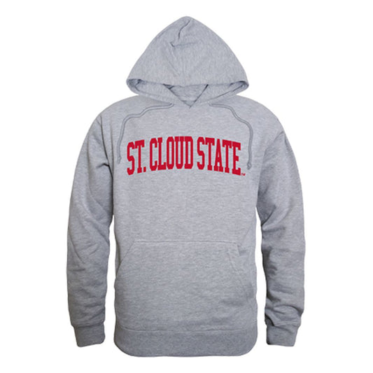 St. Cloud State University Huskies Game Day Hoodie Sweatshirt Heather Grey-Campus-Wardrobe