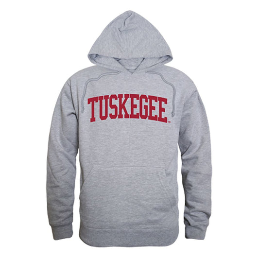 Tuskegee University Tigers Game Day Hoodie Sweatshirt Heather Grey-Campus-Wardrobe