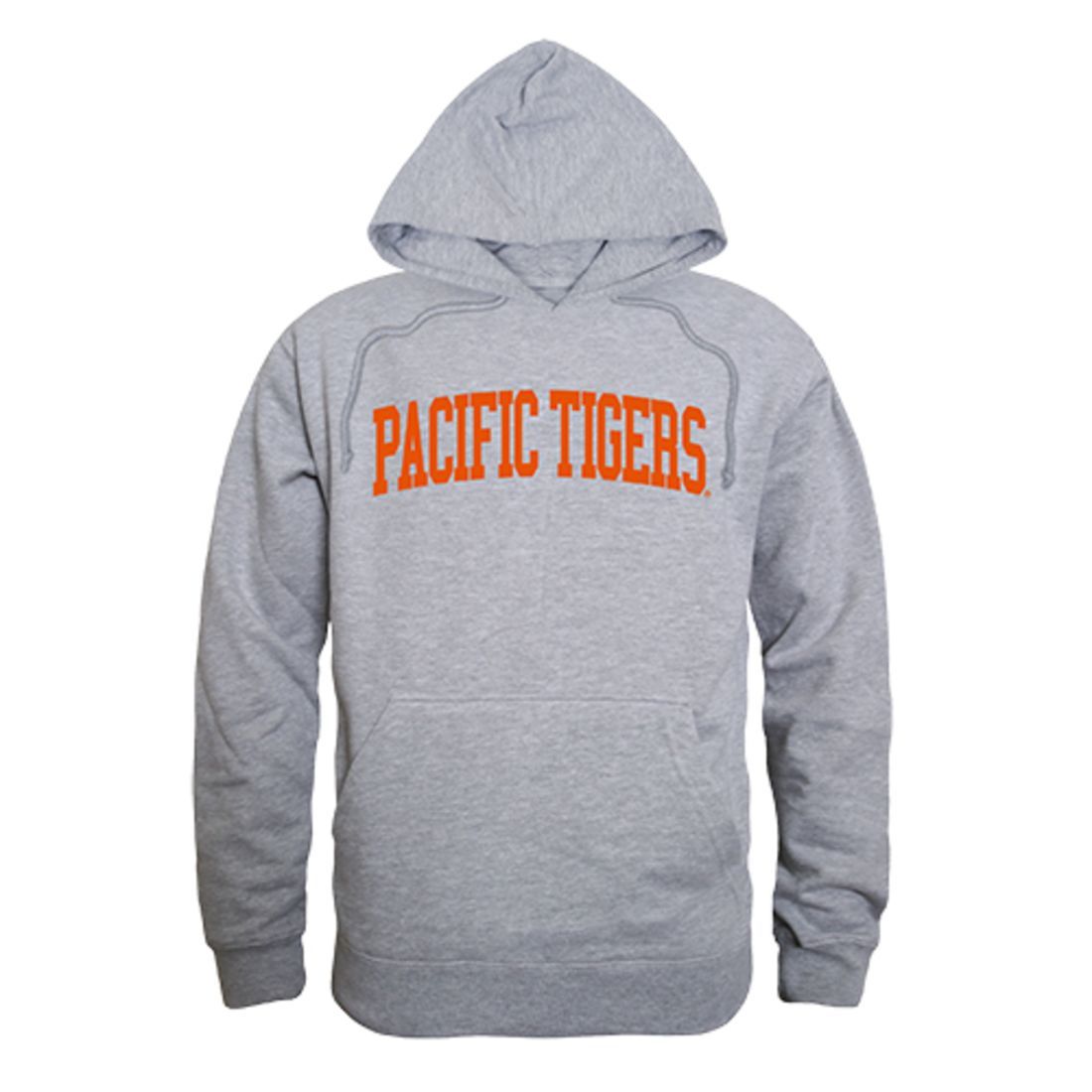 University of the Pacific Tigers Game Day Hoodie Sweatshirt Heather Grey-Campus-Wardrobe
