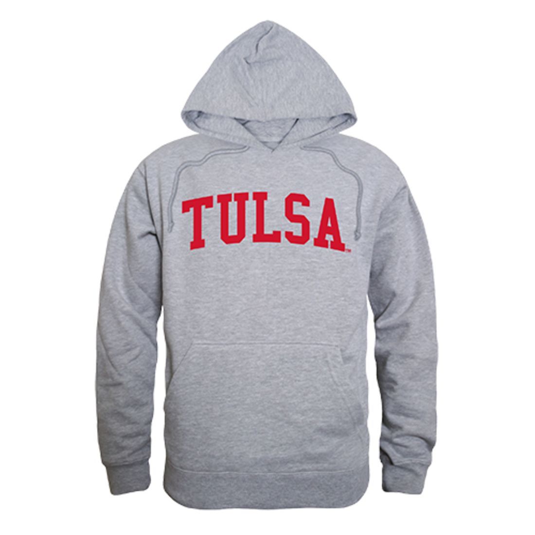 University of Tulsa Golden Hurricane Grey Game Day Hoodie Sweatshirt Heather Grey-Campus-Wardrobe