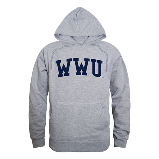 Western Washington University Vikings Game Day Hoodie Sweatshirt Heather Grey-Campus-Wardrobe