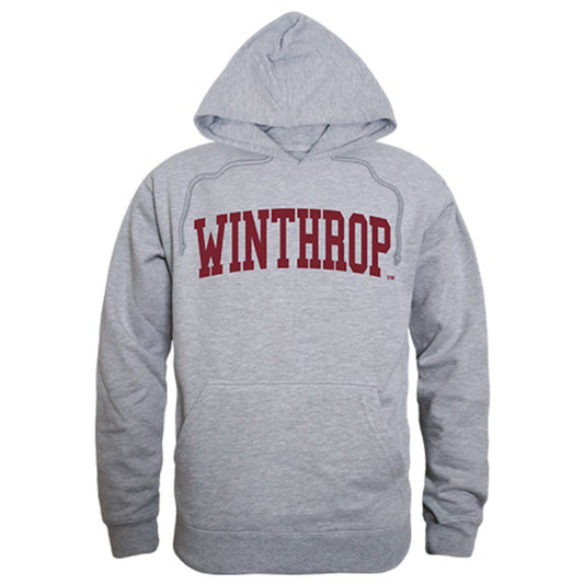 Winthrop University Game Day Hoodie Sweatshirt Heather Grey-Campus-Wardrobe
