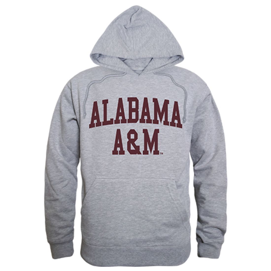 AAMU Alabama A&M University Game Day Hoodie Sweatshirt Heather Grey-Campus-Wardrobe